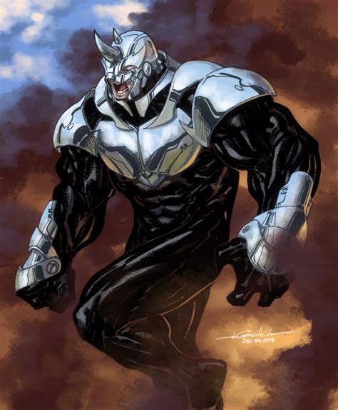 Rhino Redesign By Spiderguile Colors By Biram Ba On Deviantart