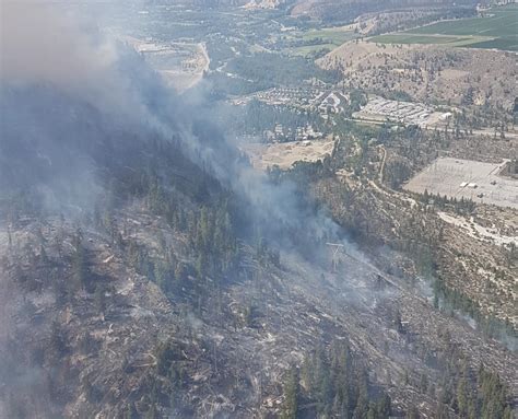 This town is primarily composed of three bedroom and two bedroom homes. Six helicopters and two water tenders have been called in ...