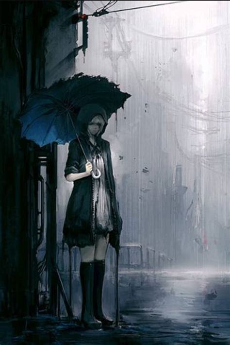 The Best Sad Anime Girl In The Rain Quotes About Life