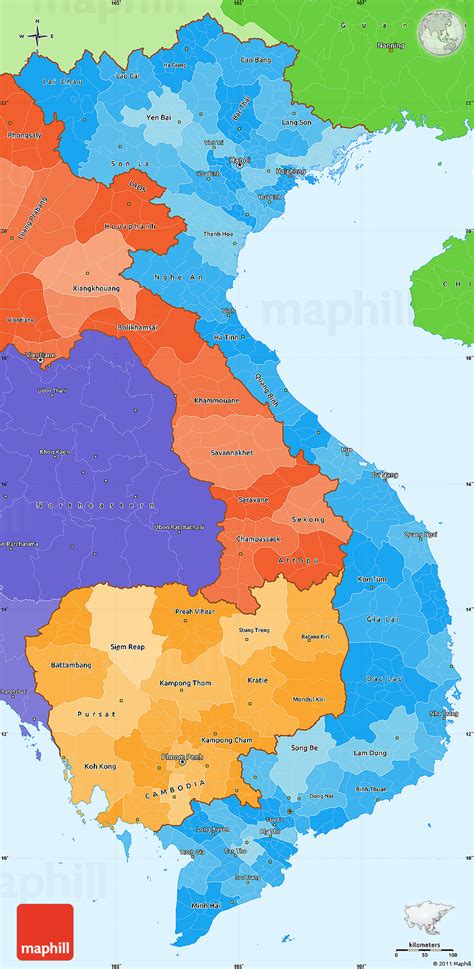 Detailed Political Map Of Cambodia Ezilon Maps Porn Sex Picture My
