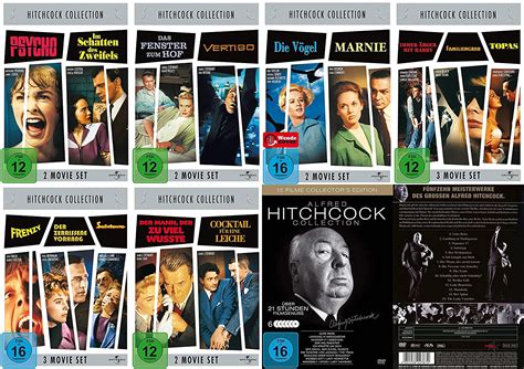 Alfred Hitchcock Collection 27 Grosse Klassiker Im Paket 32 Stunden Filmgenuss Dvd Edition