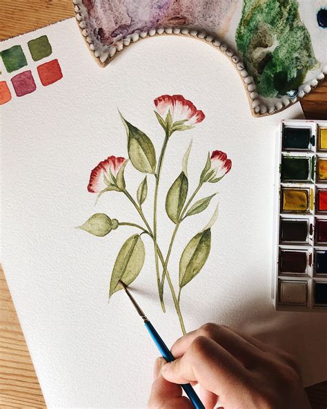 Free 1 Hour Watercolor Painting Lesson Through — Paint