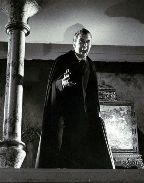 Christopher Lee As The Count In Dracula Prince Of Darkness 1966