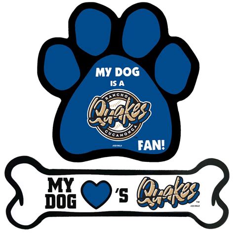Maybe you would like to learn more about one of these? MILB - Rancho Cucamonga Quakes Pet Supplies