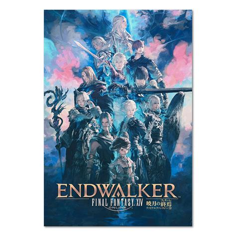 buy final fantasy xiv 14 online endwalker poster official key art ffxiv poster 24x36 online