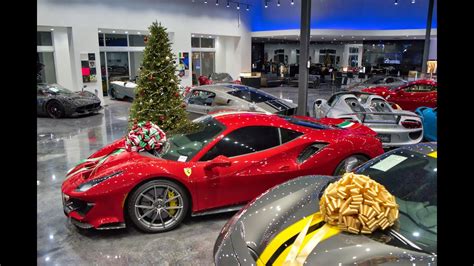 Worlds Largest And Most Expensive Hypercar Supercar Showroom Laferrari