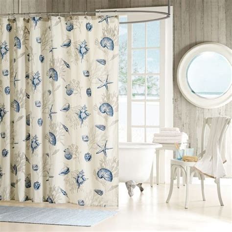 Beach Decor Shower Curtains To Create An Instant Spa Feeling