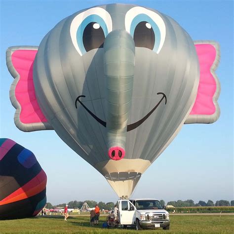 El Fonz Special Shape Hot Air Balloon Champaign Il