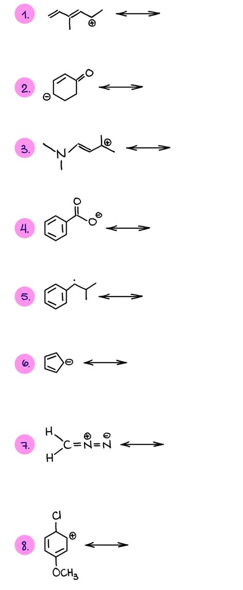 Resonance Workbook — Organic Chemistry Tutor