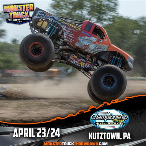 Monster Trucks At The Kutztown Fairgrounds Action Track USA Action