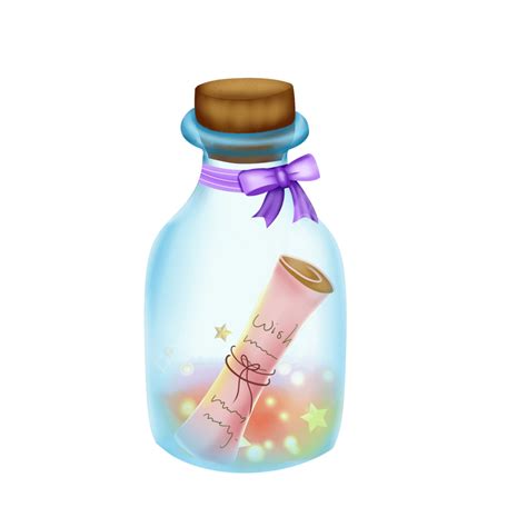 Drift Bottle Illustrator Png Vector Psd And Clipart With Transparent