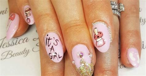 Gender Reveal Nail Art Is Now A Thing Stylist