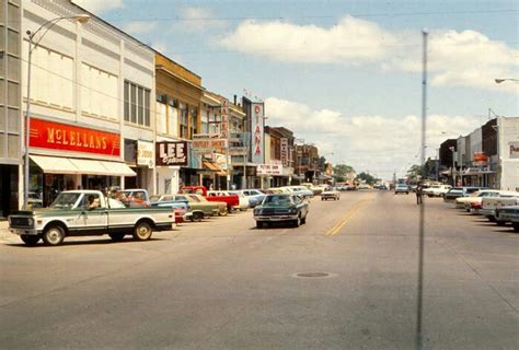 Historical Downtown Lawton Oklahoma Before Ruin