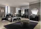 Pictures of Black And Silver Furniture Bedroom