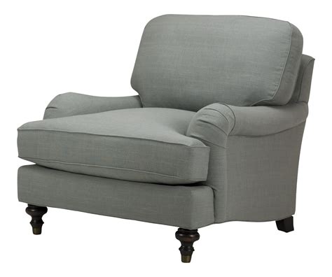 Spectra Home Gray Traditional English Rolled Arm Chair Chairish