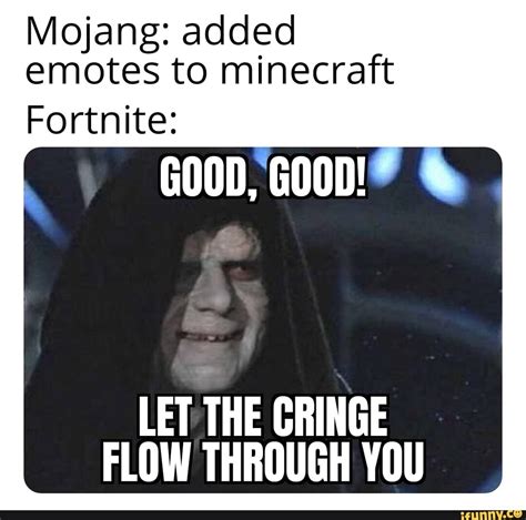 Mojang Added Emotes To Minecraft Fortnite GOOD GOOD LET THE CRINGE