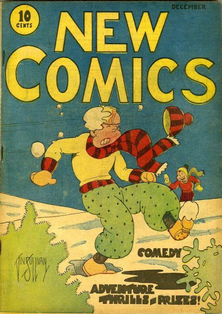 The First Comic Book To Contain Original Material Standard Format