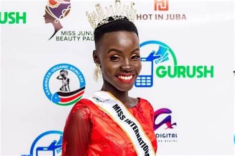 Akon Santino Crowned As New Miss International South Sudan 2021 And Will Now Represent The