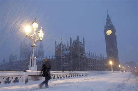 Big Ben Winter In London London In Winter Big Ben London Snow