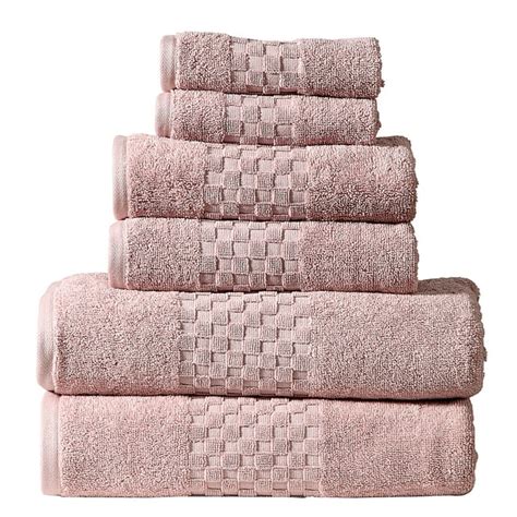 Luxury 100 Cotton 6 Piece Towel Set 650 Gsm Hotel Collection Super