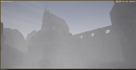 Artstation Foggy Castle