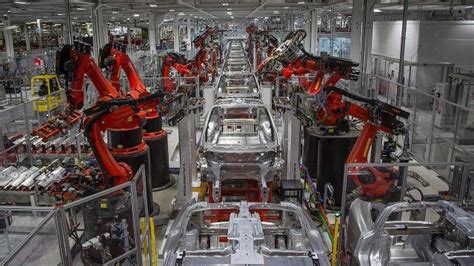 A Look Inside The Tesla Factory