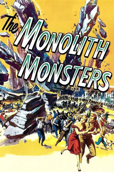 The Monolith Monsters 1957 Posters — The Movie Database Tmdb