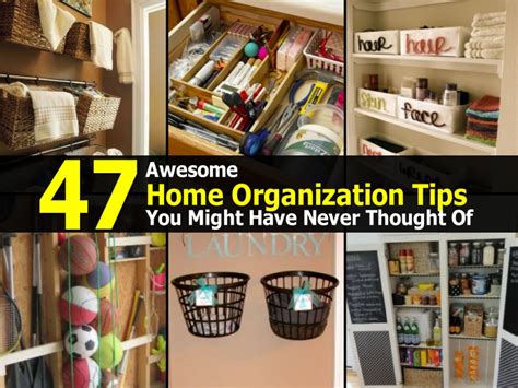 Genius Home Organization Tips You Might Never Thought Of How To