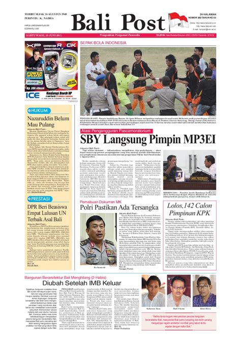Edisi Juni Balipost Com By E Paper Kmb Issuu
