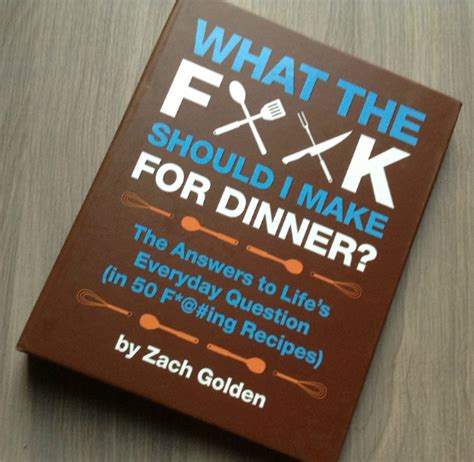 You could even bring a produce or herb bouquet, if your host is someone who'd appreciate the fresh ingredients. What The F*@# Should I Make For Dinner Book | Gifts For Men