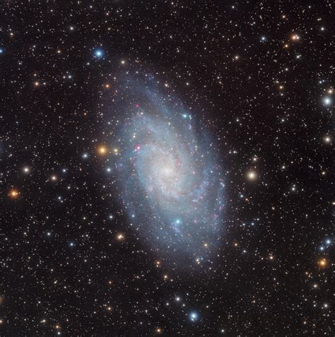 Messier 33 The Triangulum Galaxy Rastronomy
