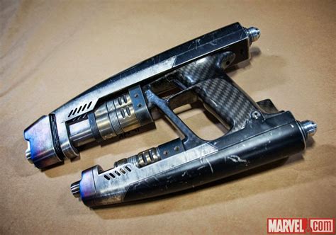 Fashion And Action Guardians Of The Galaxy Movie Prop And Weapon Close