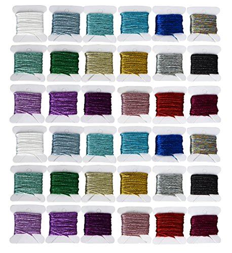 Embroidery Floss Metallic Embroidery Thread Sets Cross Stitch Threads