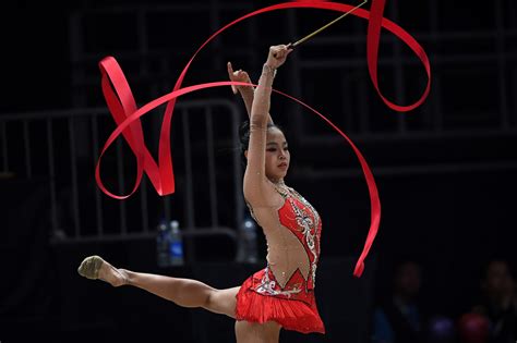 Zhao Retains Ribbon Gold At Asian Rhythmic Gymnastics Championships