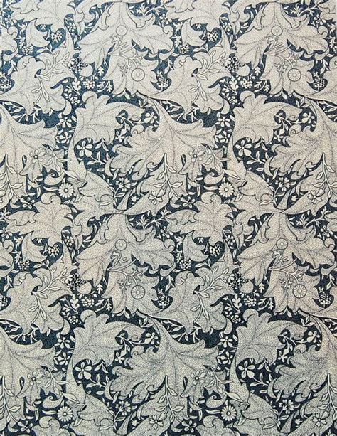 Vintage William Morris Design Matte Decoupage Paper Leaves Etsy