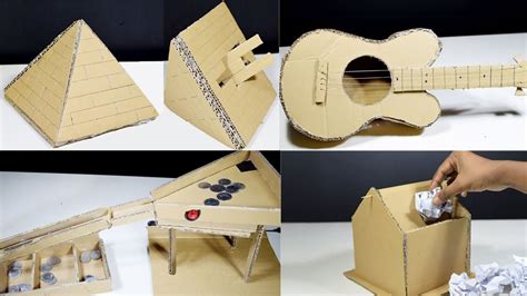 5 Amazing Cardboard Things You Can Make At Home Cardboard How To