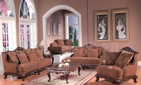 French Provincial Living Room Set Furniture