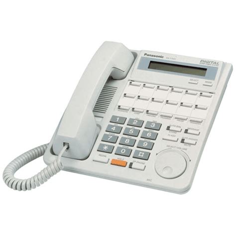 Panasonic Kx T7431 Telephone In White Headset Store