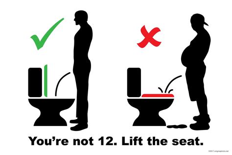 Mens Room Sign Don T Pee On The Seat Lift The Lid Bathroom Decor Signs Diy Bathroom Bathrooms