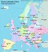 Map Of Eastern Europe with Major Cities | secretmuseum