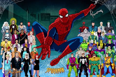 Tv Show Spider Man The Animated Series Hd Wallpaper By Alan Frank Gesek
