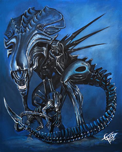 Alien Queen In 2020 Giger Alien Alien Queen Predator Alien