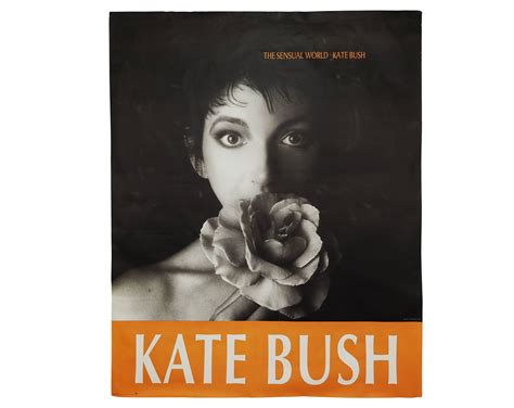 Vintage Huge Kate Bush Original Sensual World Promotional Etsy