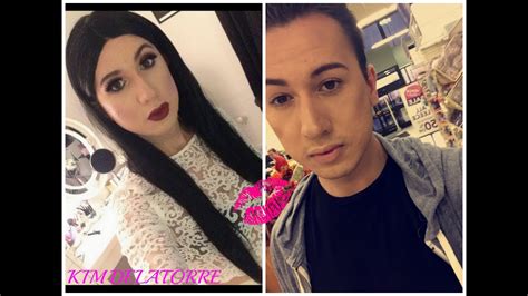 Full Body Male To Female Transformation Doll Makeup Youtube