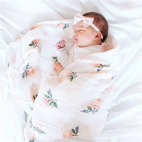 Muslin Cotton Newborn Swaddle Baby Soft Blanket Parisarc Wrap Towel