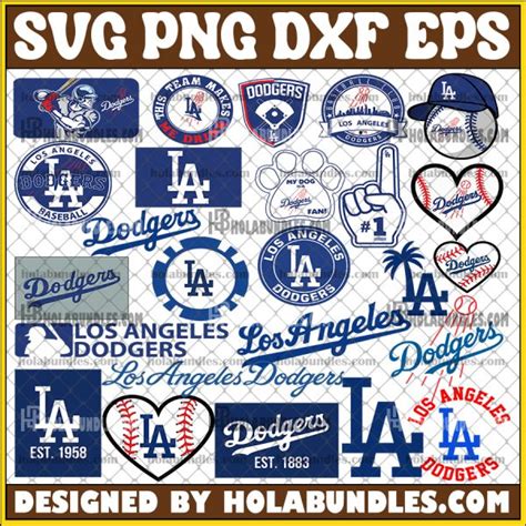 Los Angeles Dodgers Bundle Los Angeles Dodgers Logo Svg Los Angeles