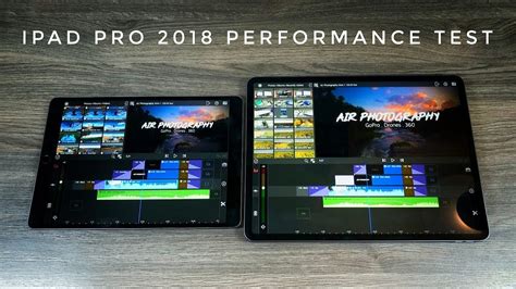 Ipad Pro 2018 Video Editing Performace Test Youtube