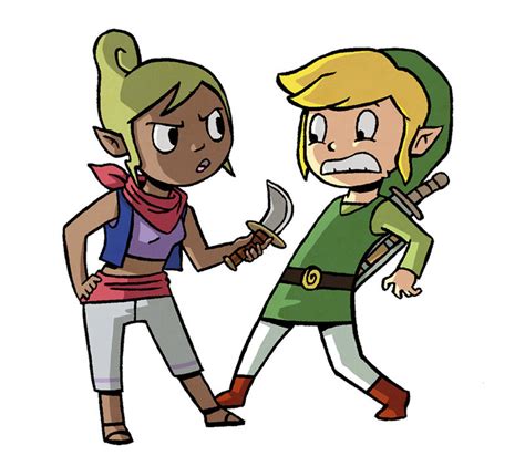 Tetra And Link By Captainsponge On Deviantart