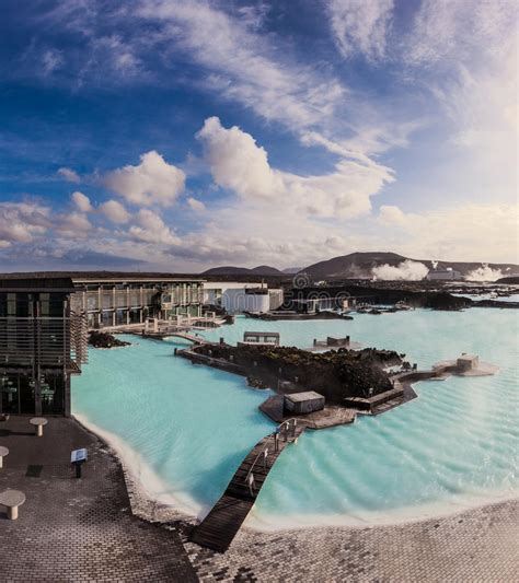 Geothermal Pool In Blue Lagoon Iceland Stock Image Image Of Retreat