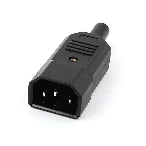 Iec 320 C13 Male Power Adapter Rewirable Connector Convertor Ac 250v